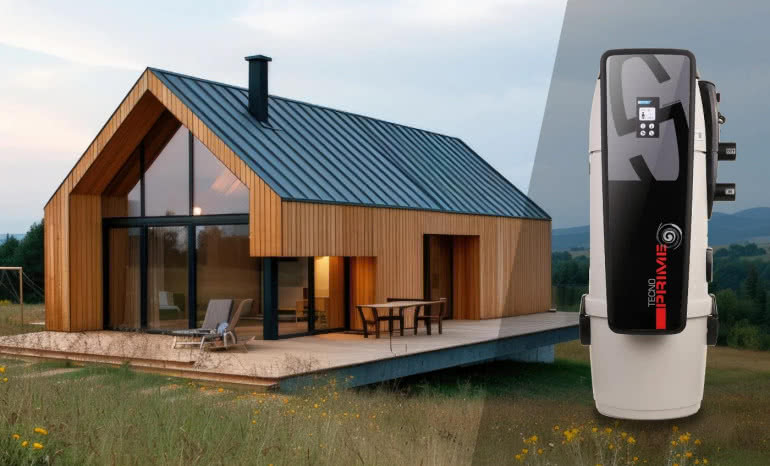 Odkurzacz centralny w domu prefabrykowanym i modułowym – jak zaplanować montaż?